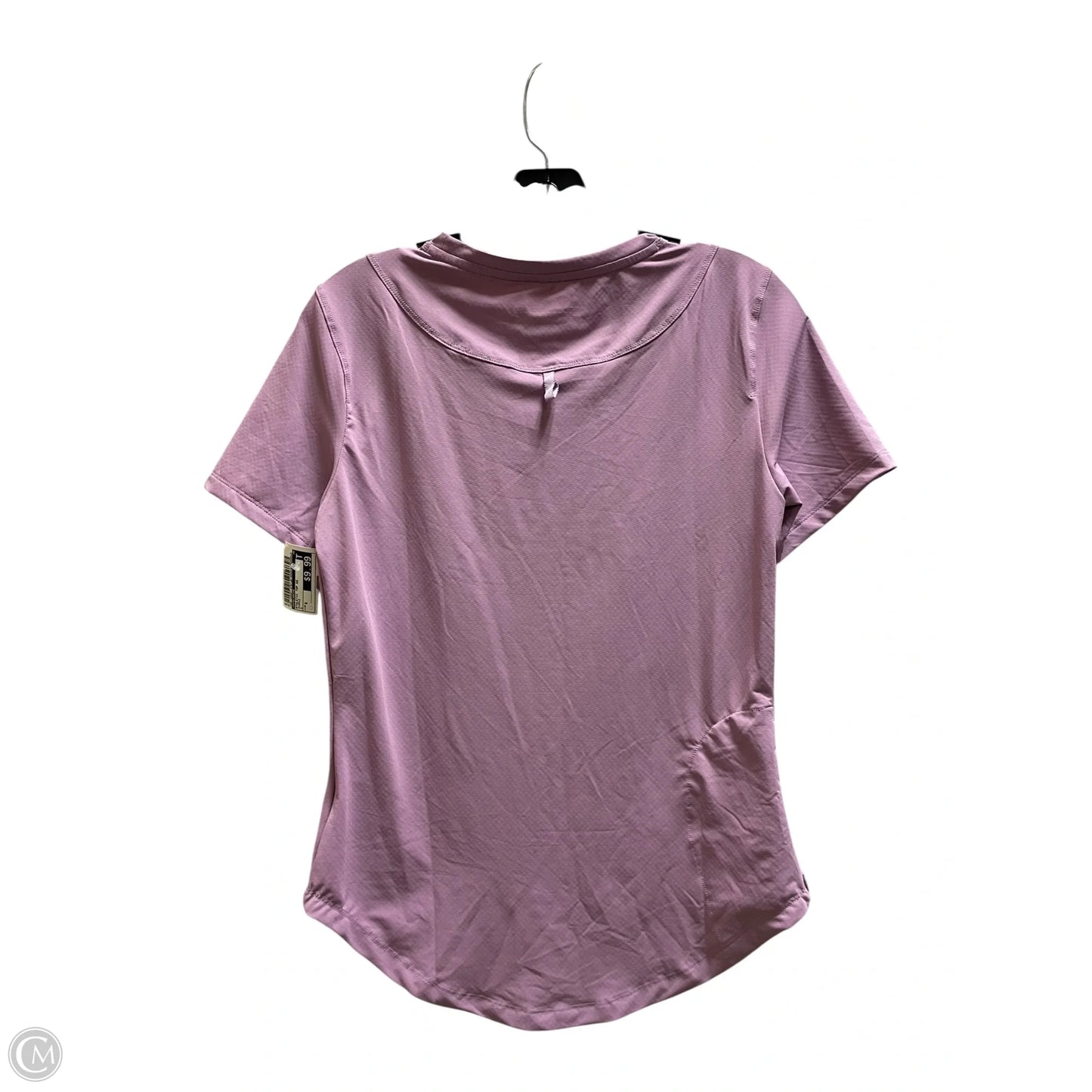 Athletic Top Short Sleeve By Avalanche In Purple, Size: S