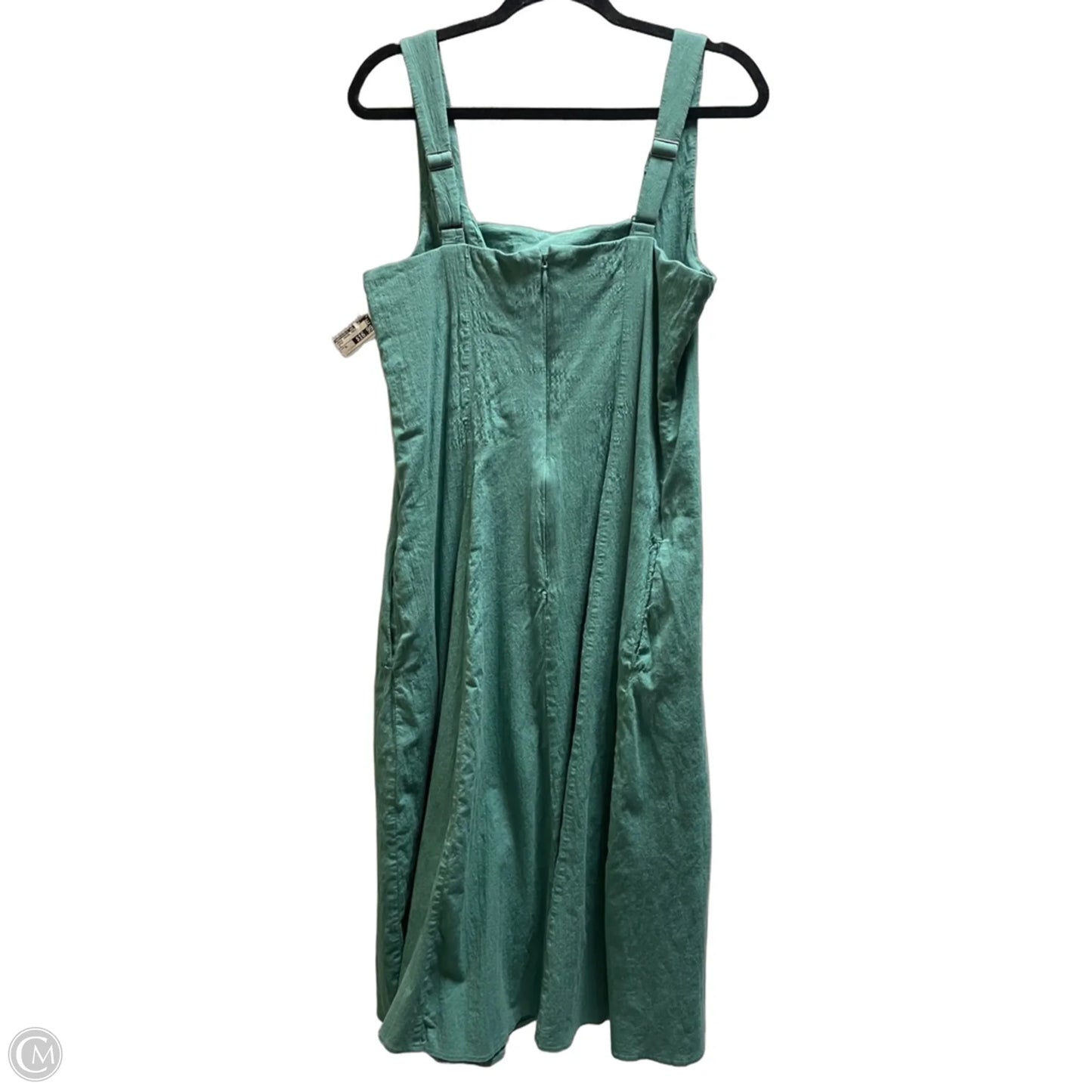 Dress Casual Maxi By Abercrombie And Fitch In Green, Size: Xl