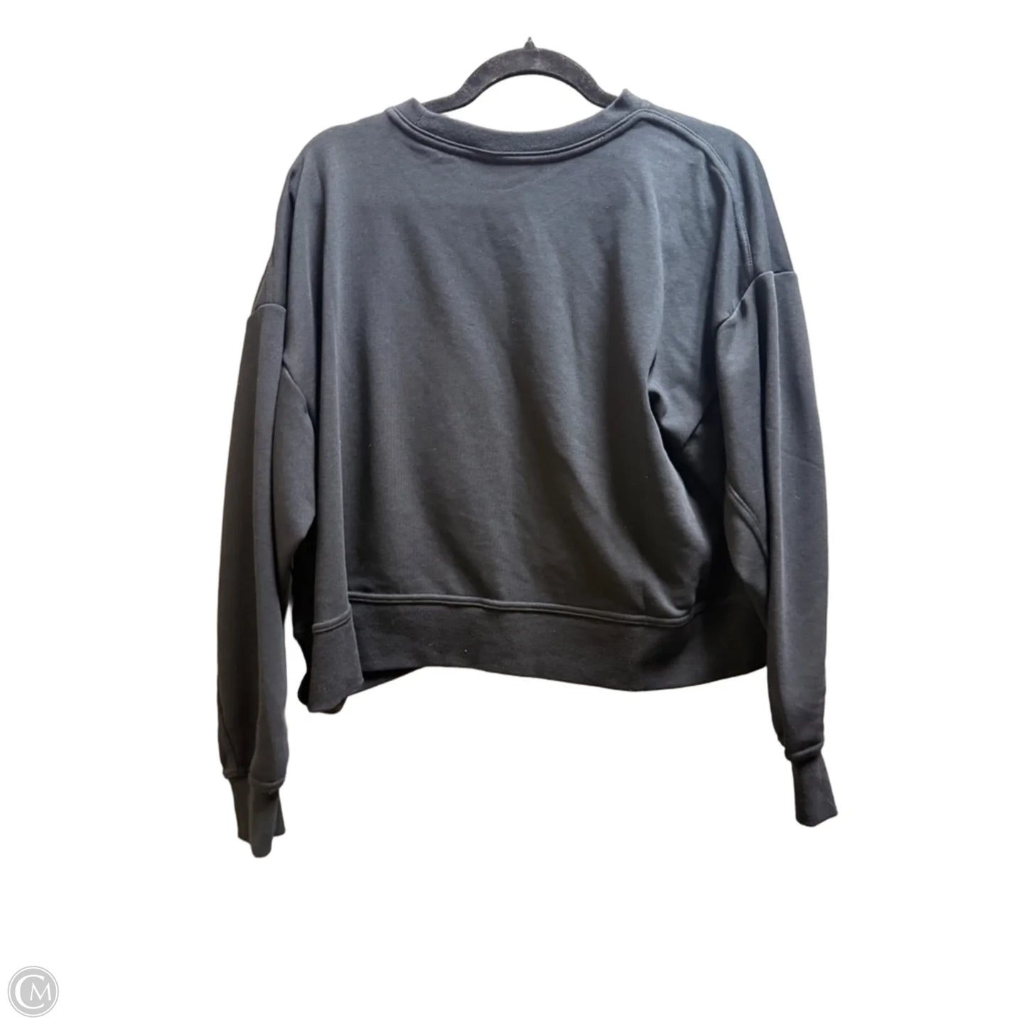 Sweatshirt Crewneck By Nike Apparel In Black, Size: M