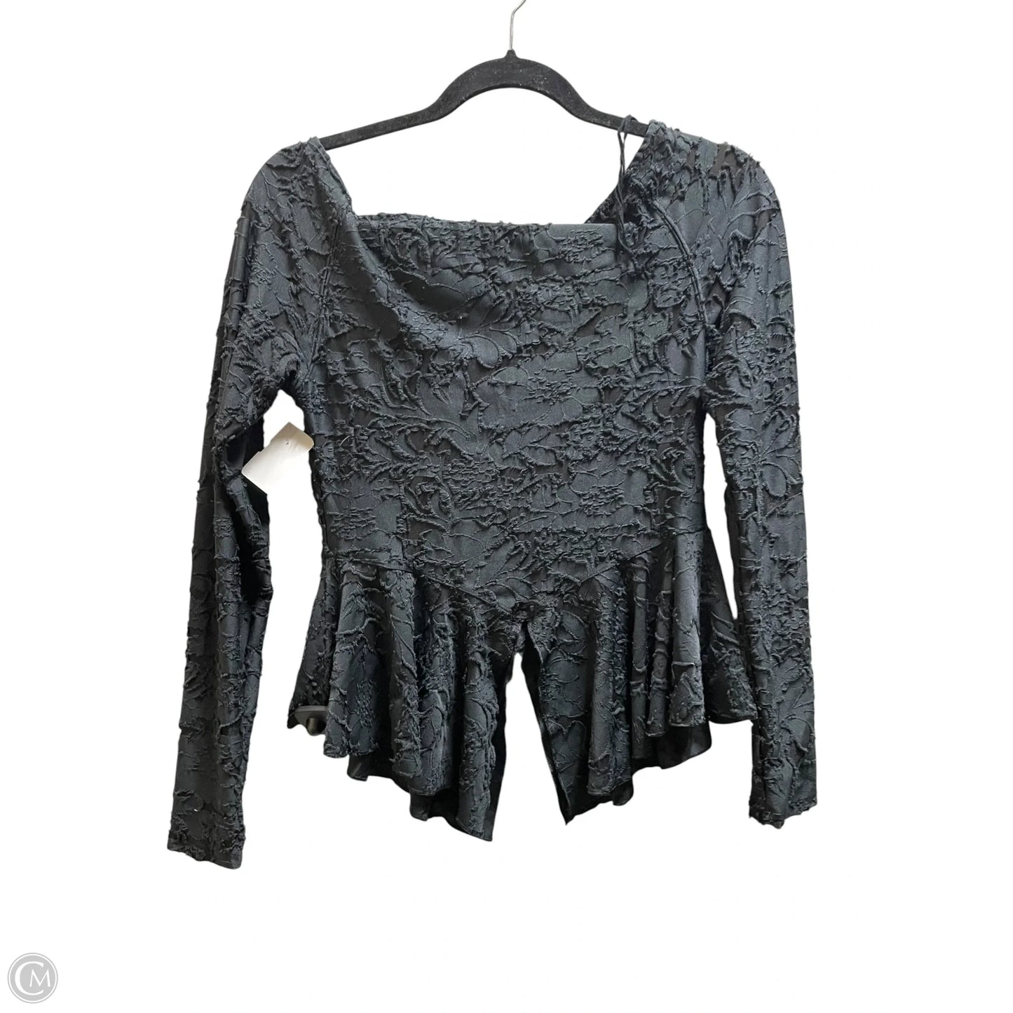 Top Long Sleeve By Free People In Navy, Size: S