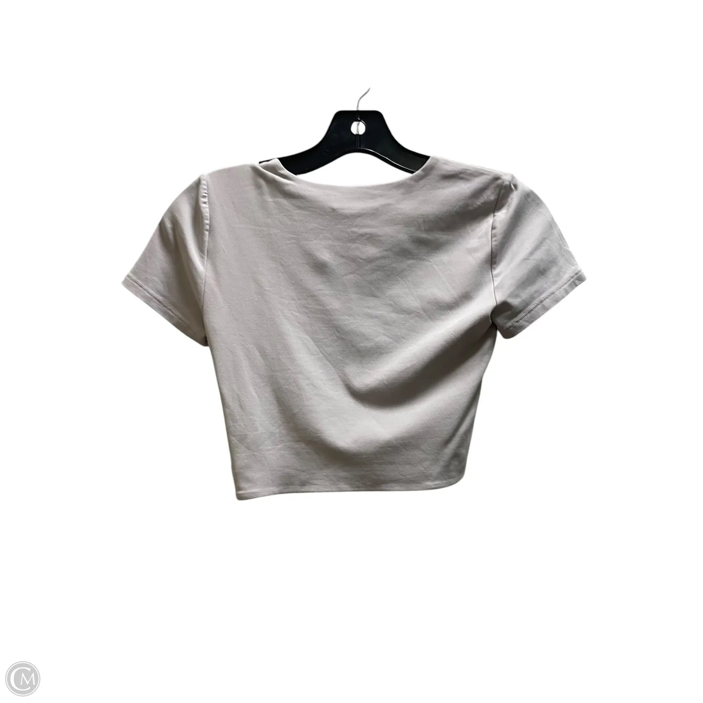 Top Short Sleeve By Babaton In Grey, Size: S