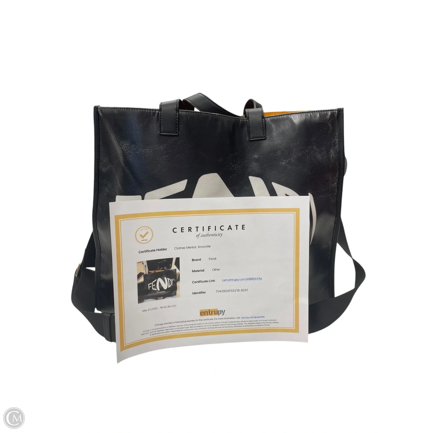 Handbag Luxury Designer By Fendi, Size: Large