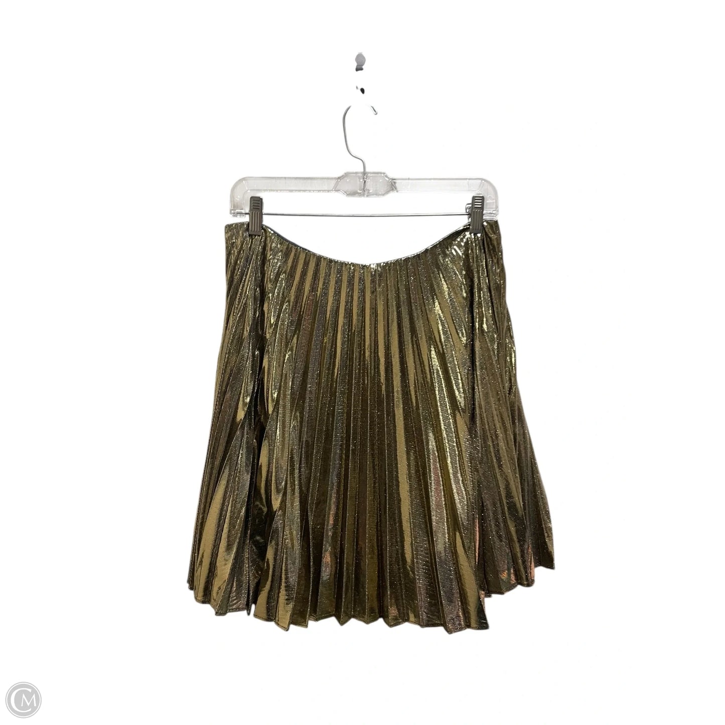 Skirt Mini & Short By Maeve In Gold, Size: 14