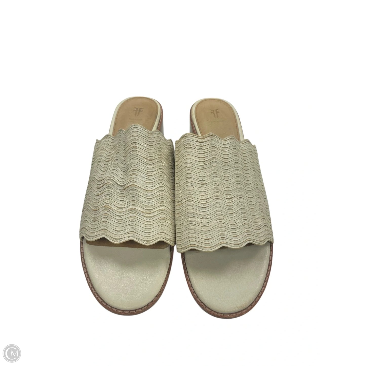 Shoes Designer By Frye In Tan, Size: 8.5