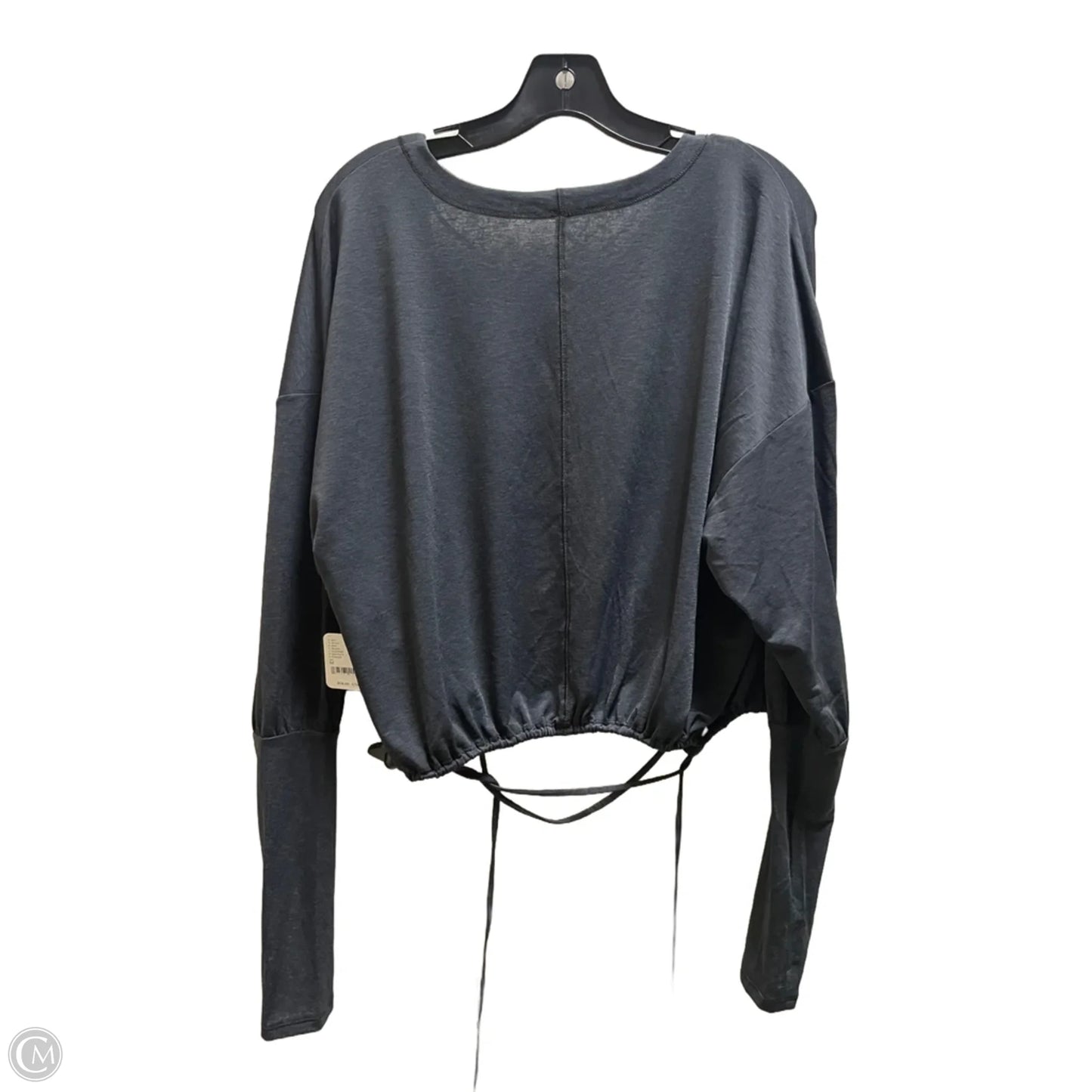Top Long Sleeve By Free People In Grey, Size: M