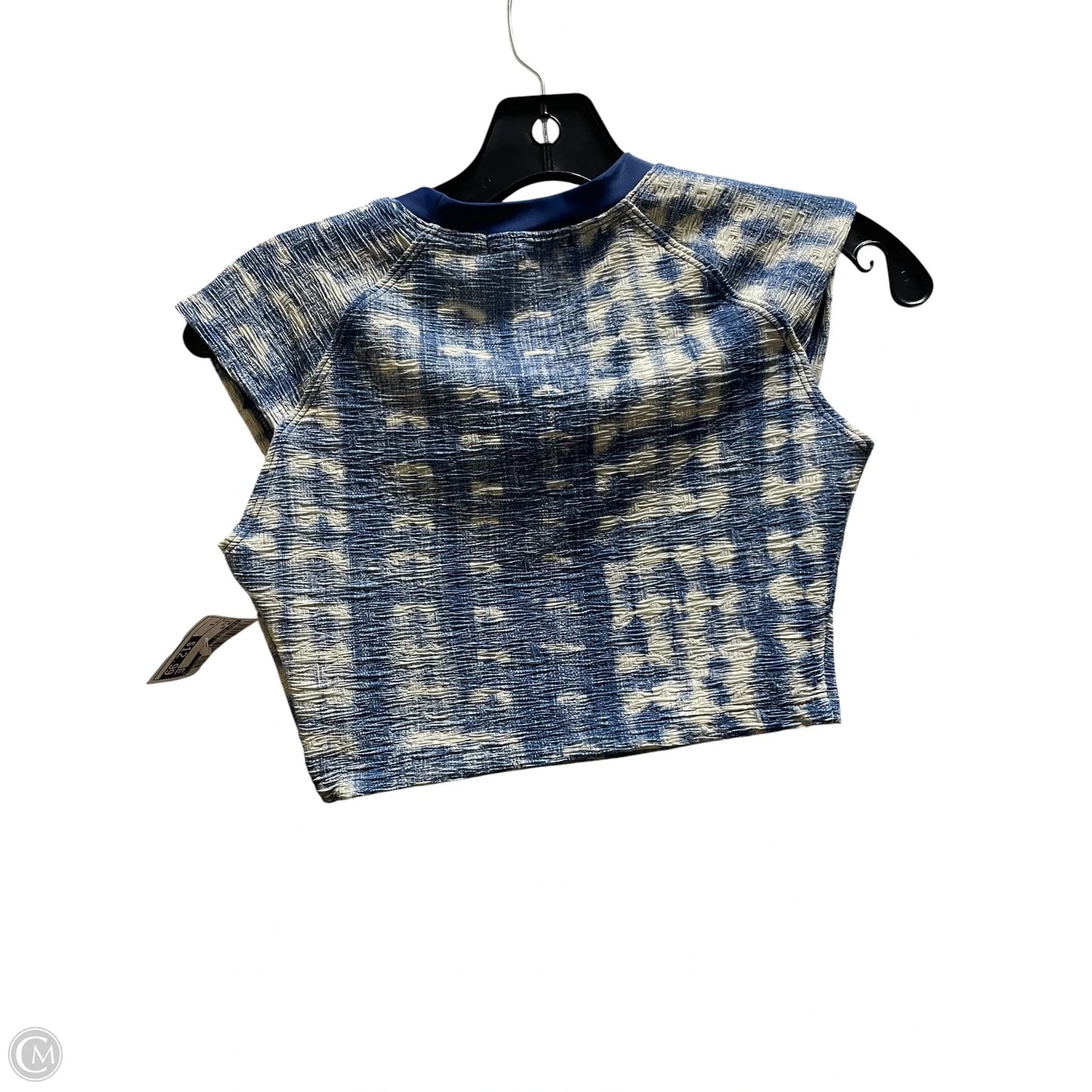 Top Short Sleeve By Free People In Blue, Size: S