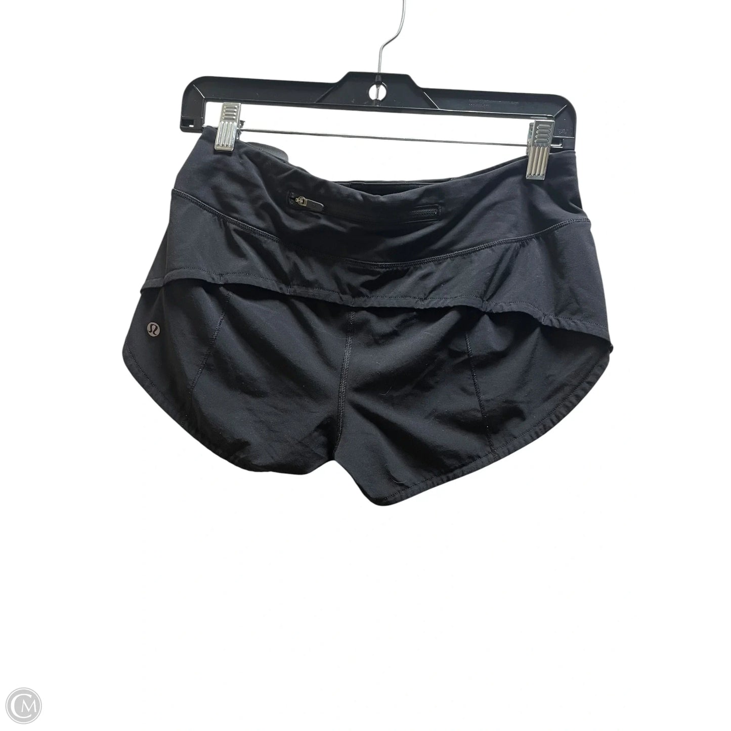 Athletic Shorts By Lululemon In Black, Size: 4