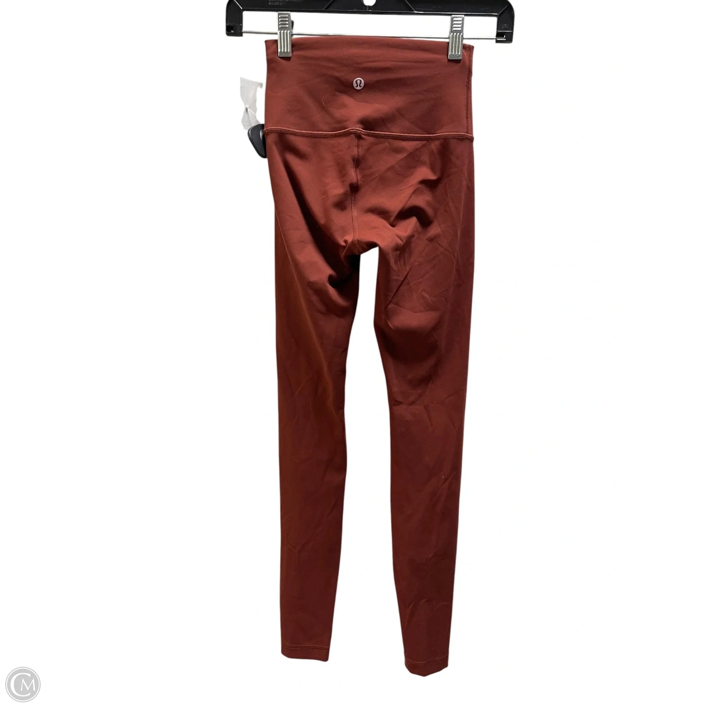 Athletic Leggings By Lululemon In Orange, Size: 2
