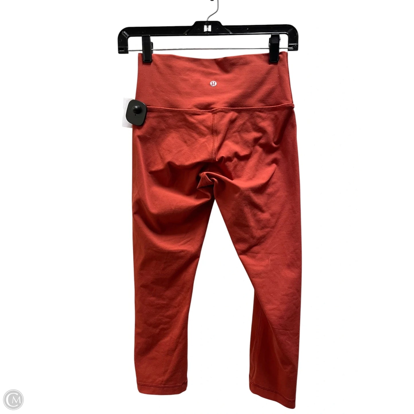 Athletic Capris By Lululemon In Orange, Size: 6