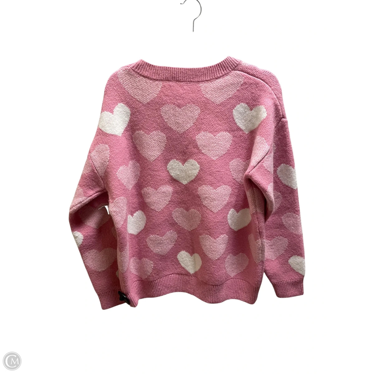 Sweater By Clothes Mentor In Pink, Size: M