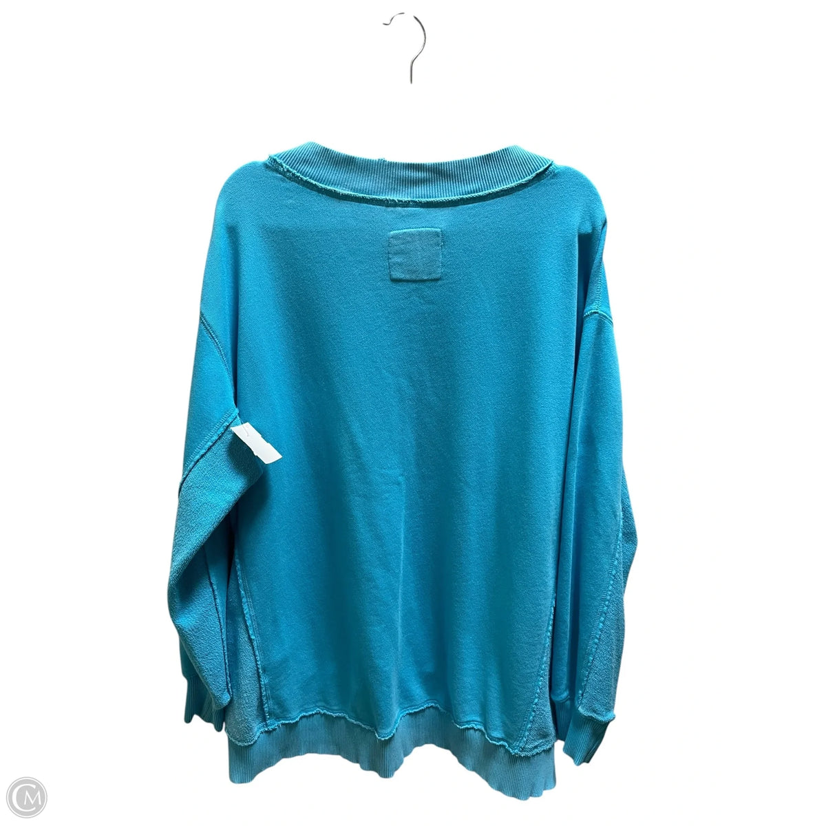 Sweatshirt Crewneck By Aerie In Blue, Size: M
