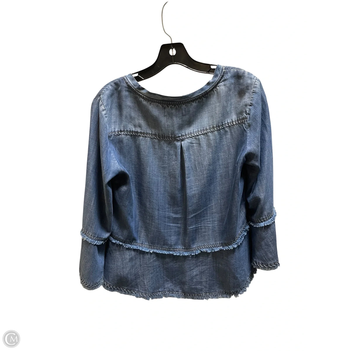 Top Long Sleeve By Cloth & Stone In Blue, Size: S