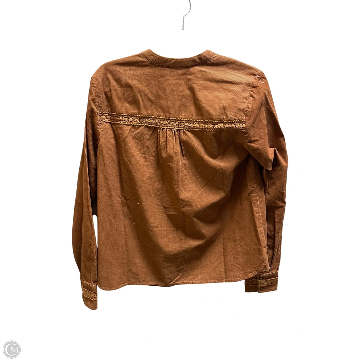 Top Long Sleeve By Boden In Brown, Size: 6