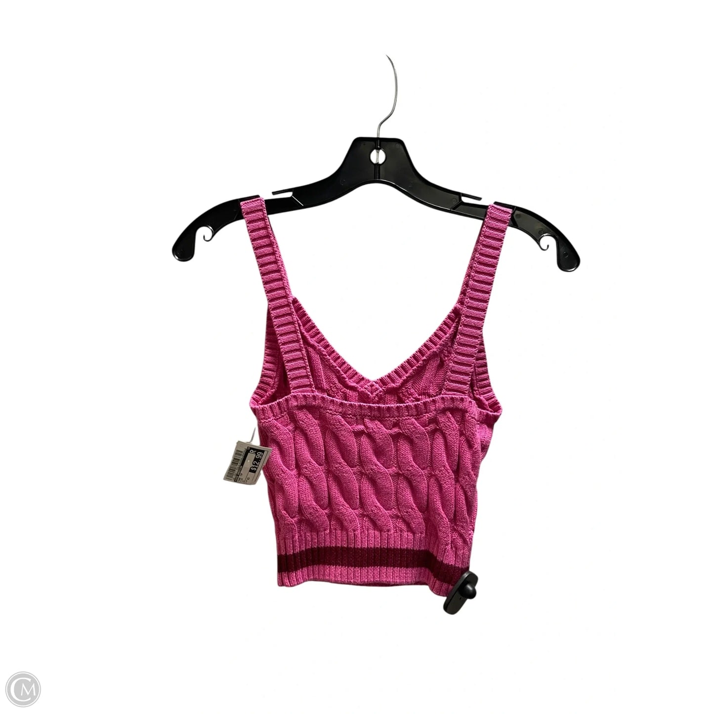 Tank Top By Good American In Pink, Size: Xs