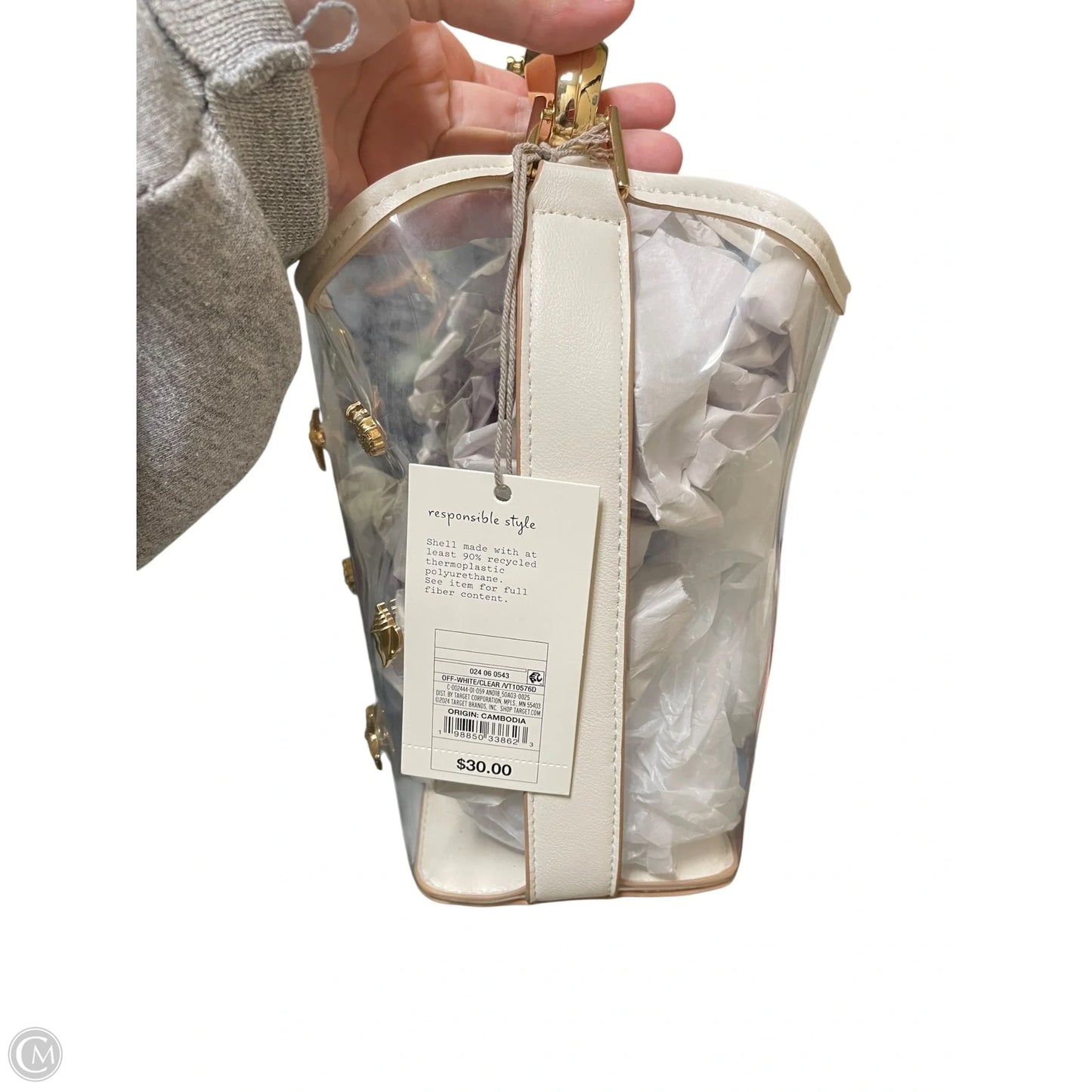 Handbag By Target, Size: Small