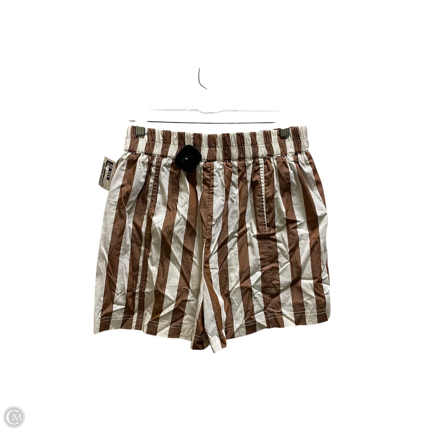 Shorts By Rachel Zoe In Brown & Cream, Size: 4