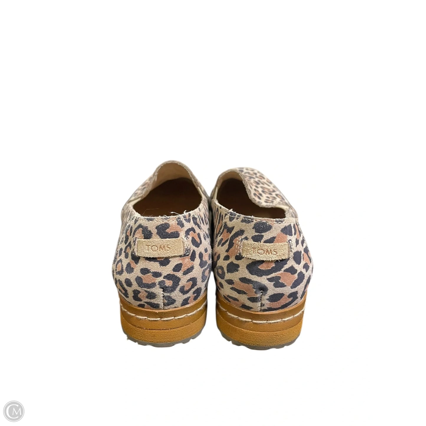 Shoes Flats By Toms In Animal Print, Size: 8