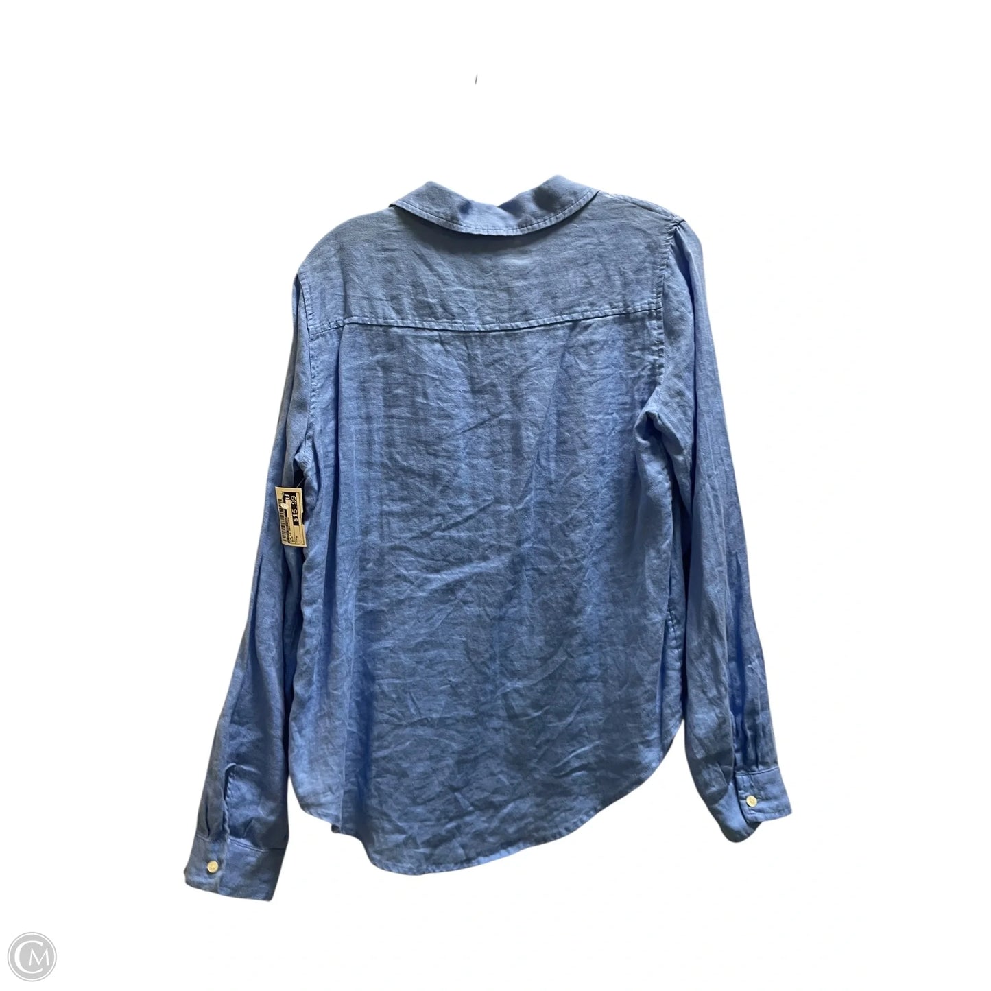 Top Long Sleeve Designer By Lilly Pulitzer In Blue, Size: M