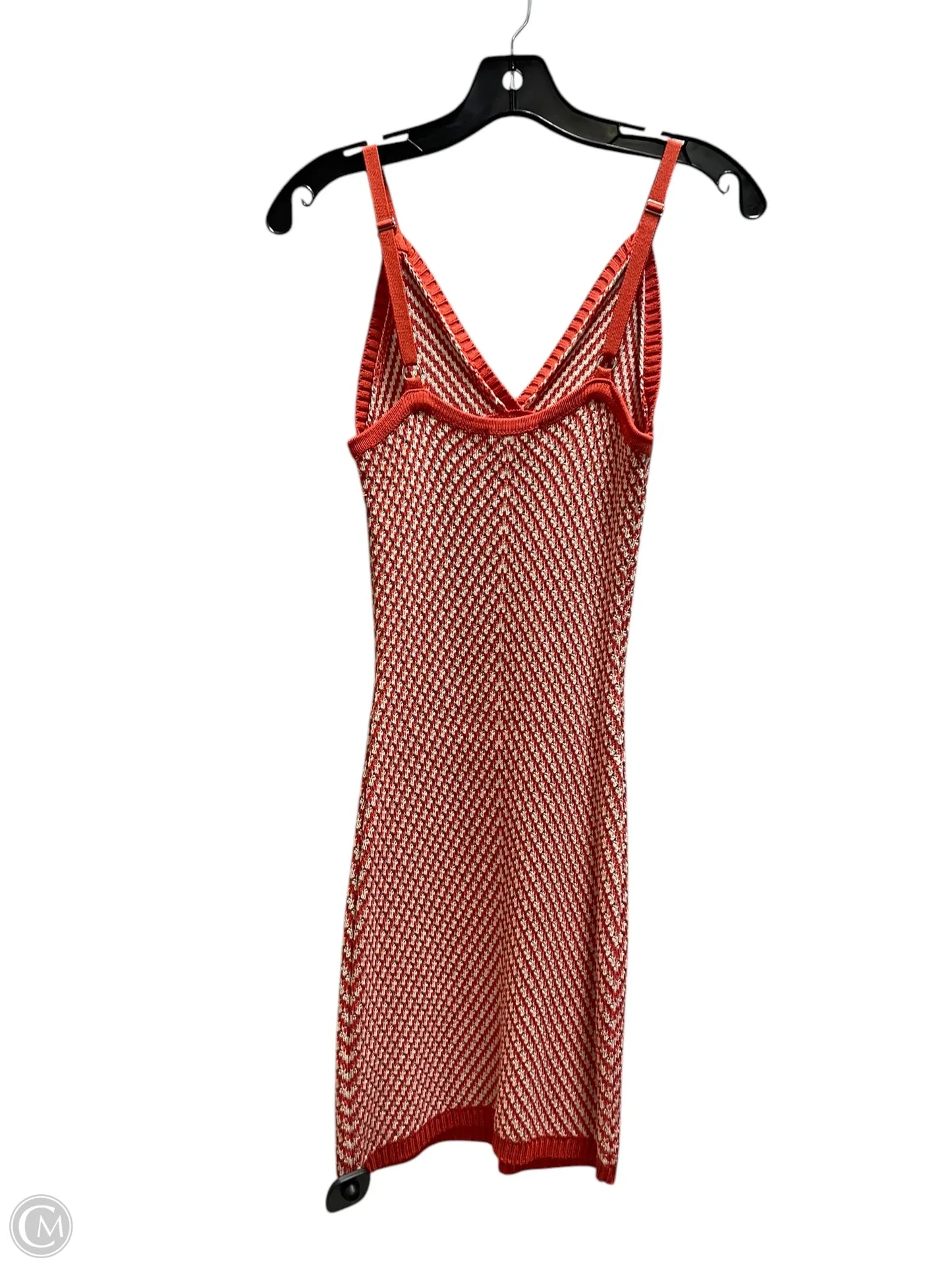 Dress Casual Midi By Clothes Mentor In Orange, Size: S