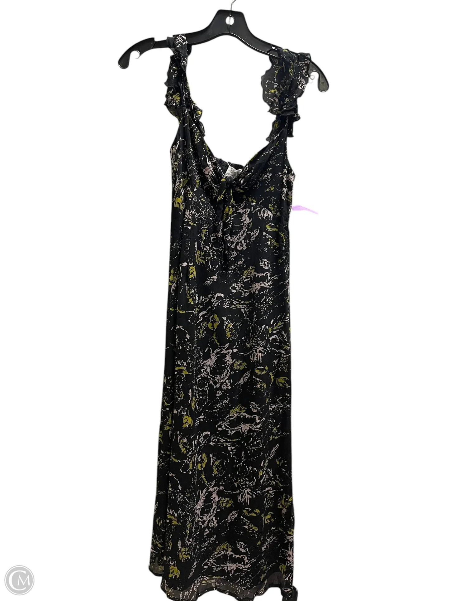 Dress Casual Midi By Sage In Black, Size: Xs