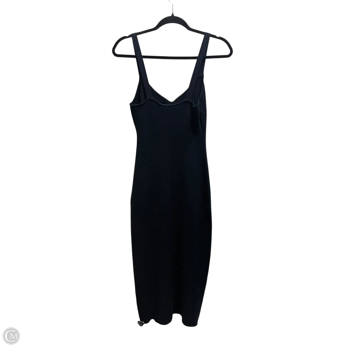 Dress Casual Midi By Abercrombie And Fitch In Black, Size: Sp