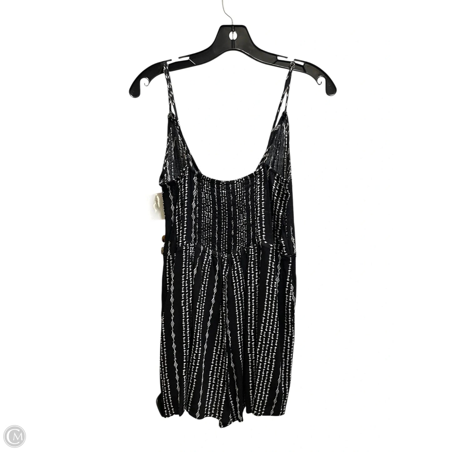 Romper By Fashion On Earth In Black, Size: S