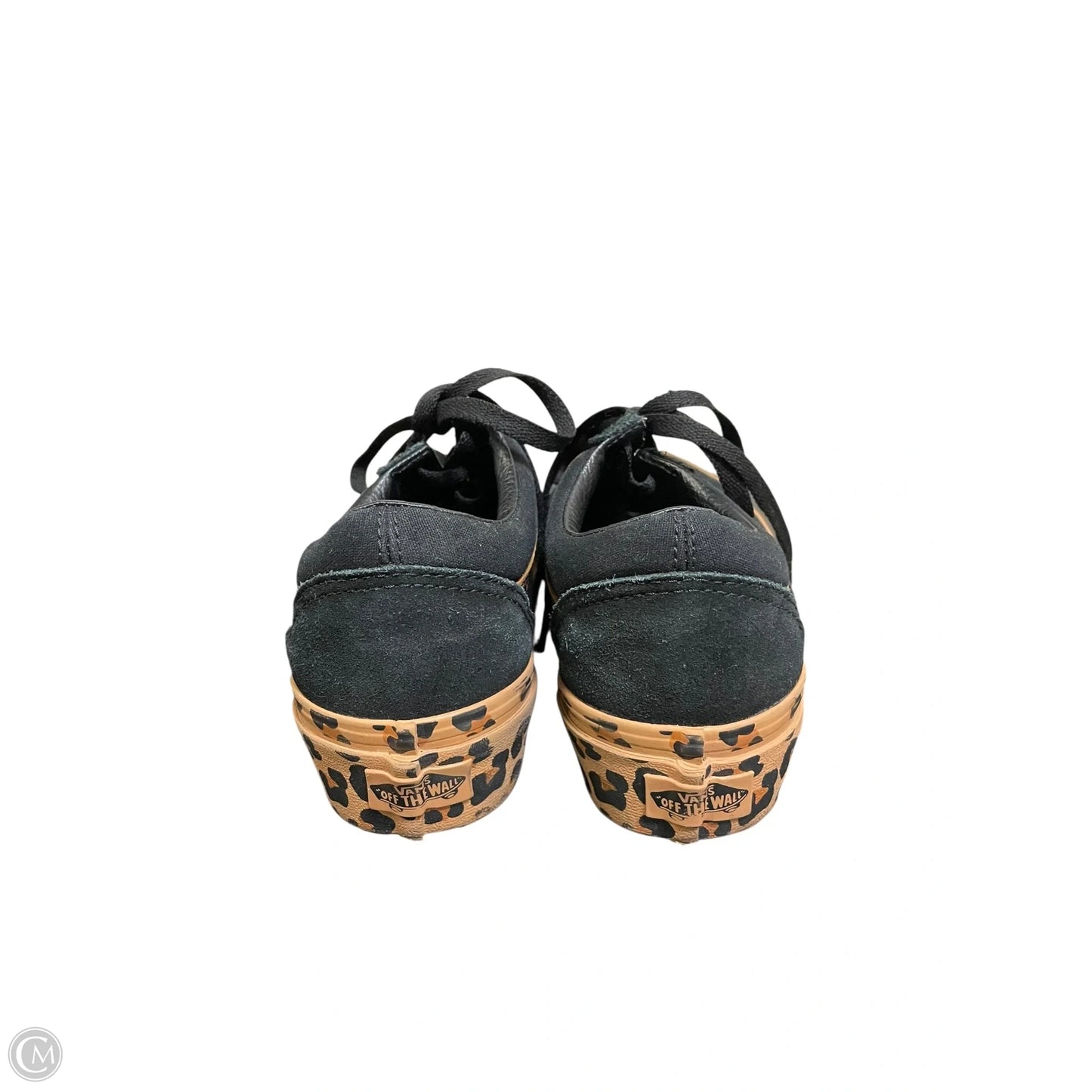 Shoes Sneakers By Vans In Black, Size: 7.5