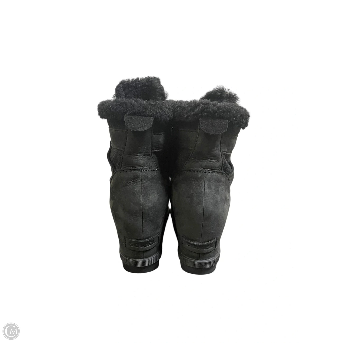 Boots Ankle Heels By Sorel In Black, Size: 8