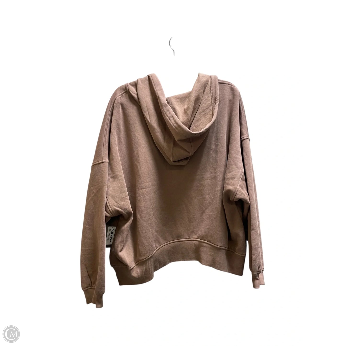 Jacket Fleece By Old Navy In Brown, Size: 2x