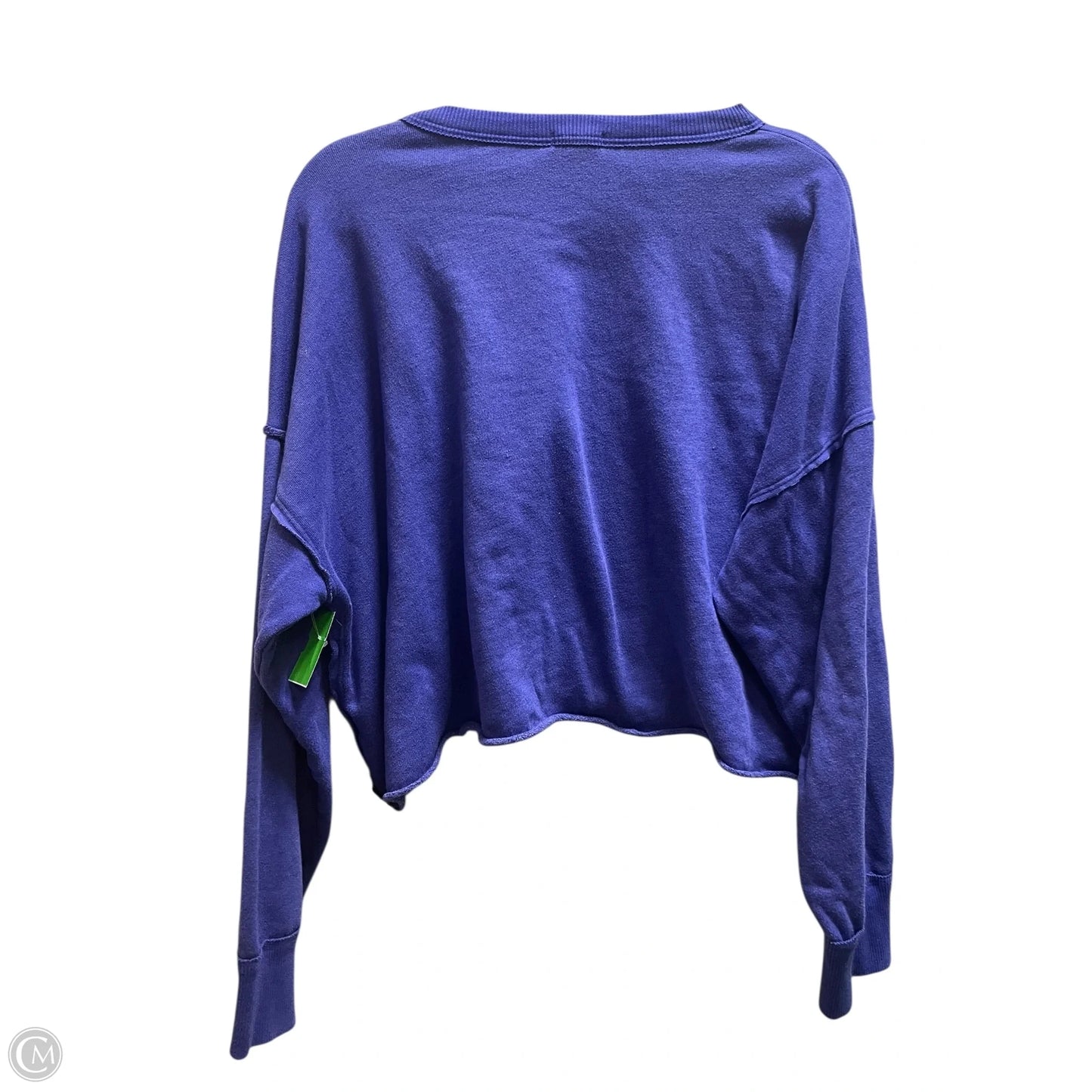 Sweatshirt Crewneck By Free People In Purple, Size: M