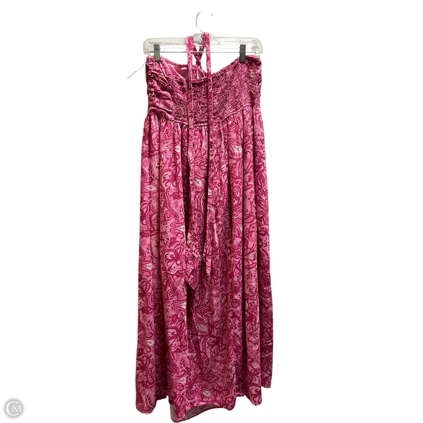 Dress Casual Short By Fabrik In Pink, Size: L