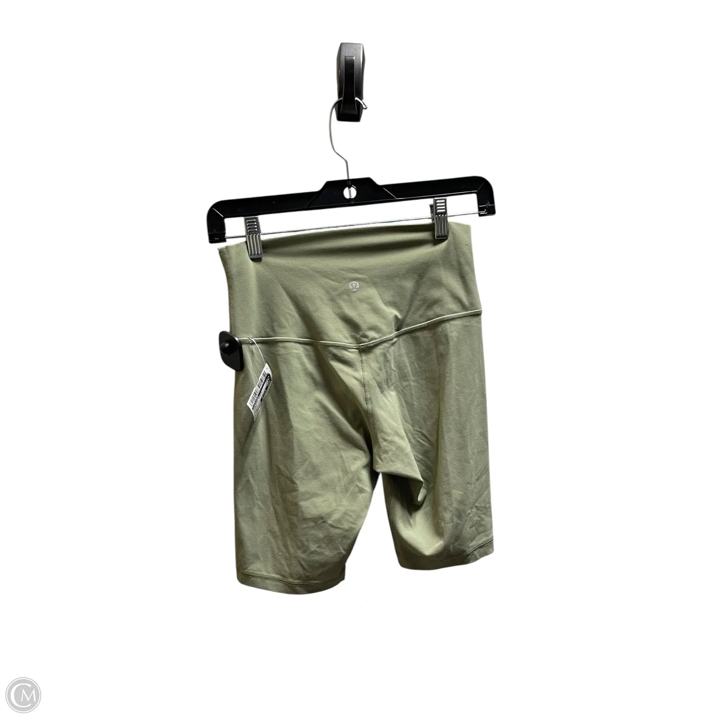 Athletic Shorts By Lululemon In Green, Size: 6