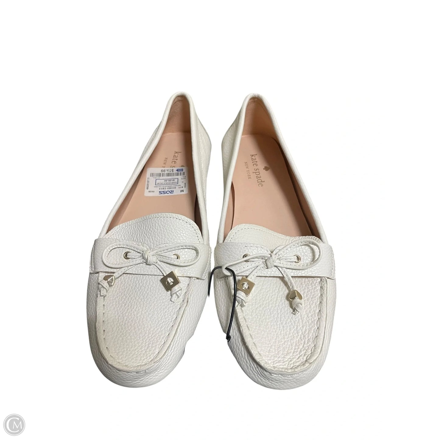 Shoes Designer By Kate Spade In White, Size: 8.5