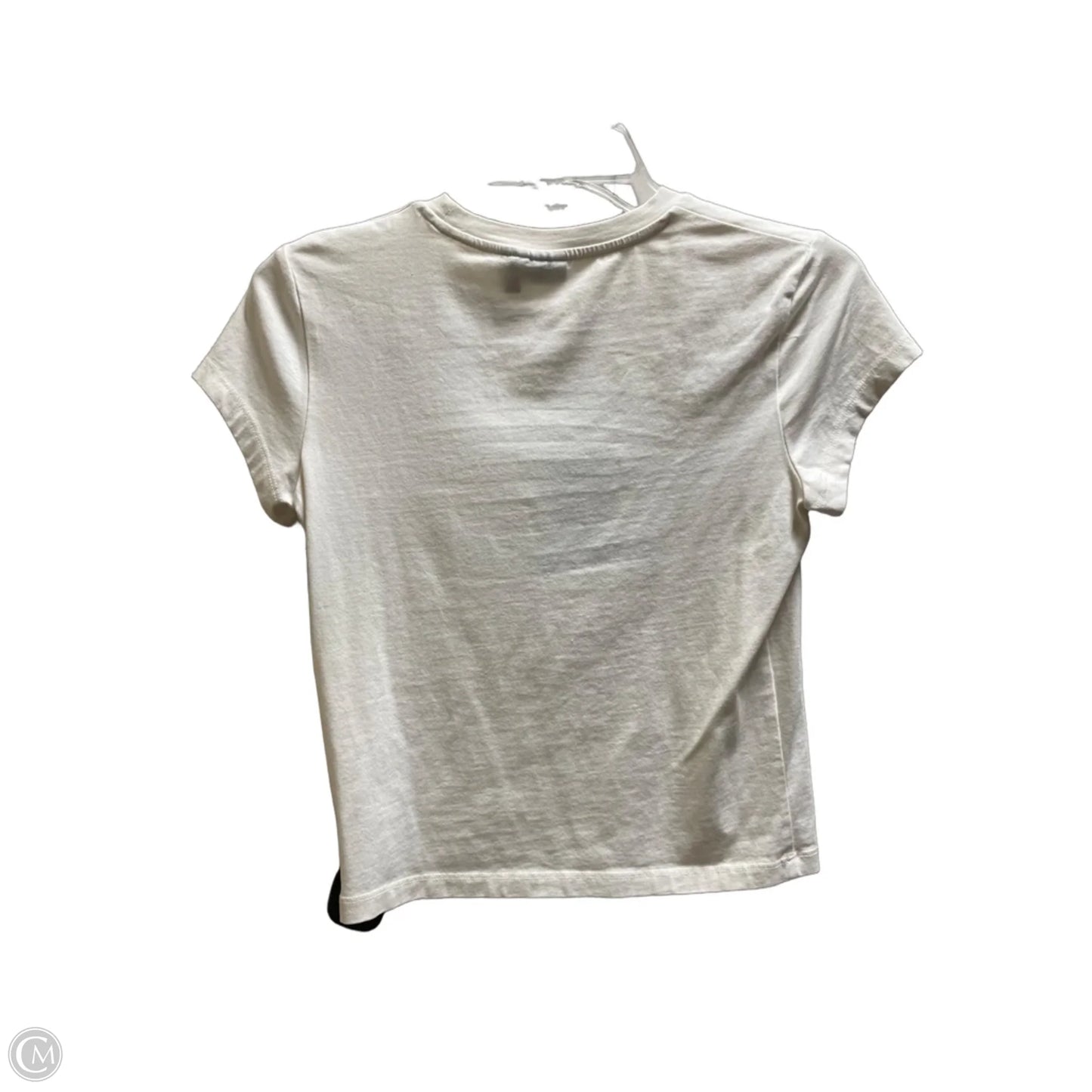 Top Short Sleeve By Asos In Cream, Size: S