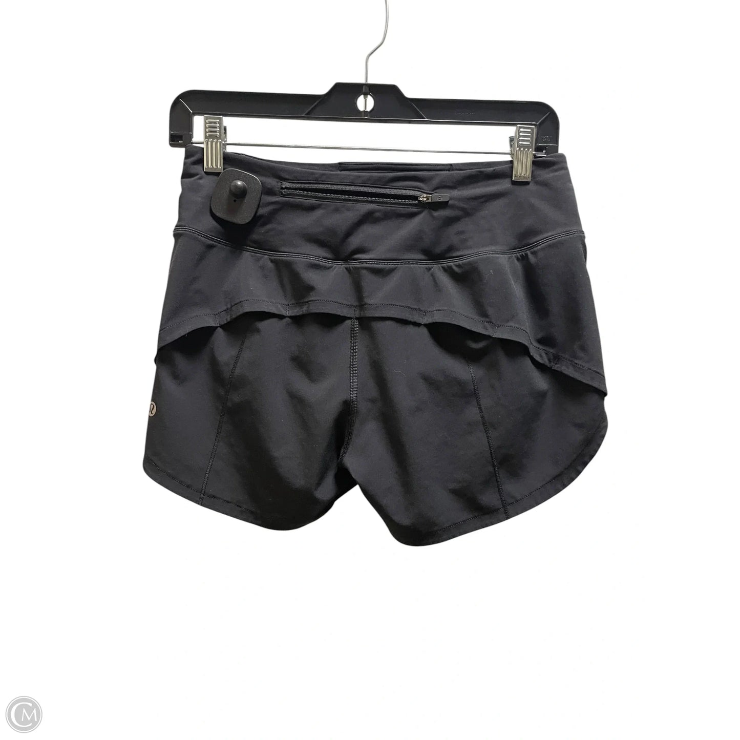 Athletic Shorts By Lululemon In Black, Size: 4