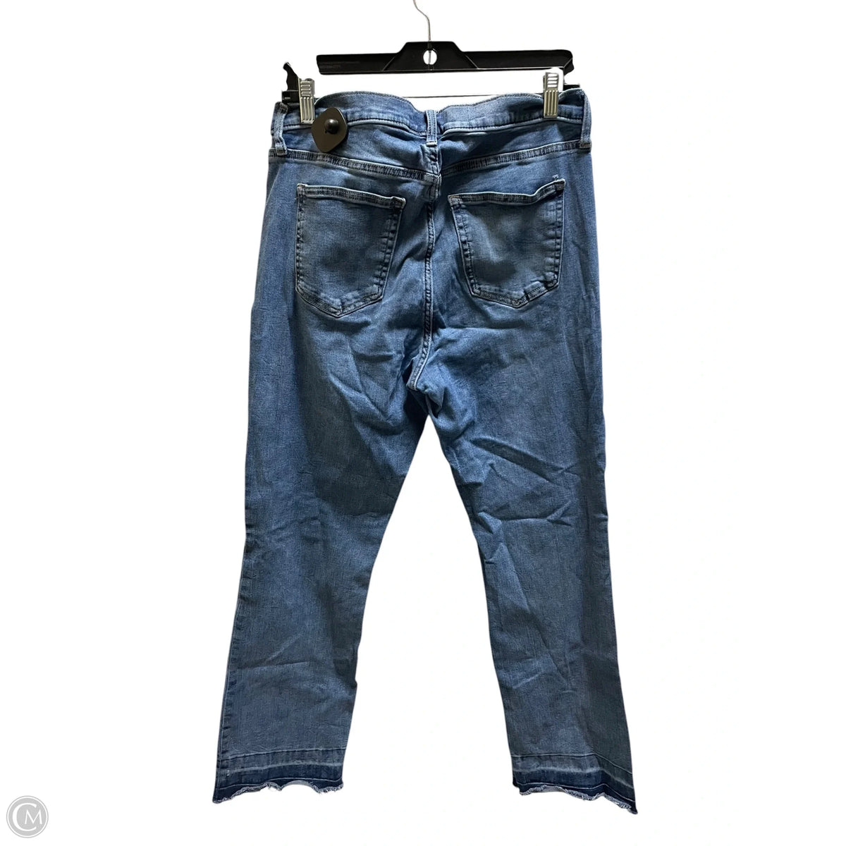 Jeans Skinny By Gap In Blue Denim, Size: 14