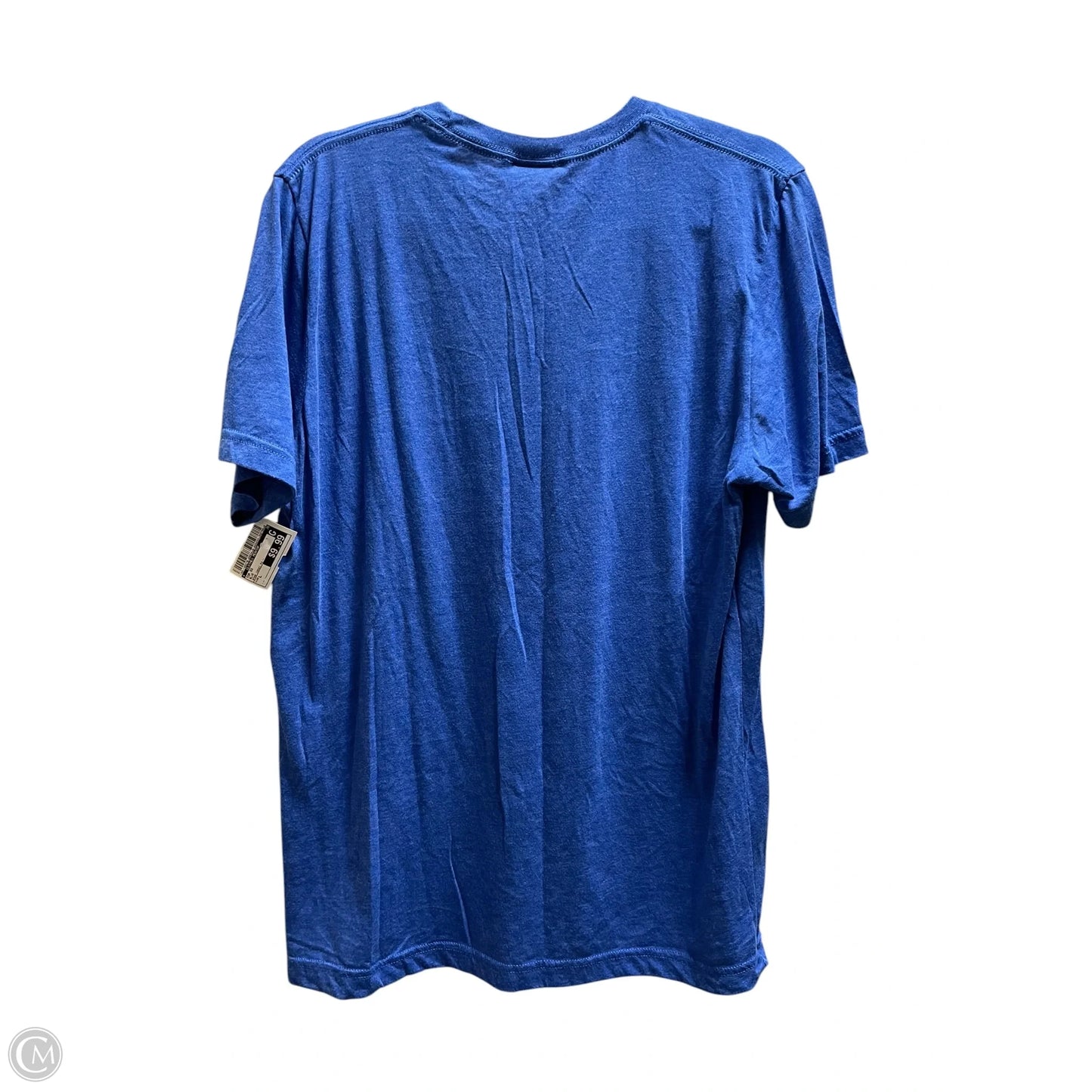 Top Short Sleeve By Clothes Mentor In Blue, Size: L
