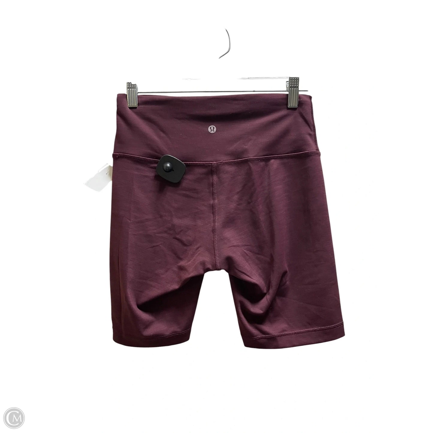 Athletic Shorts By Lululemon In Maroon, Size: 8