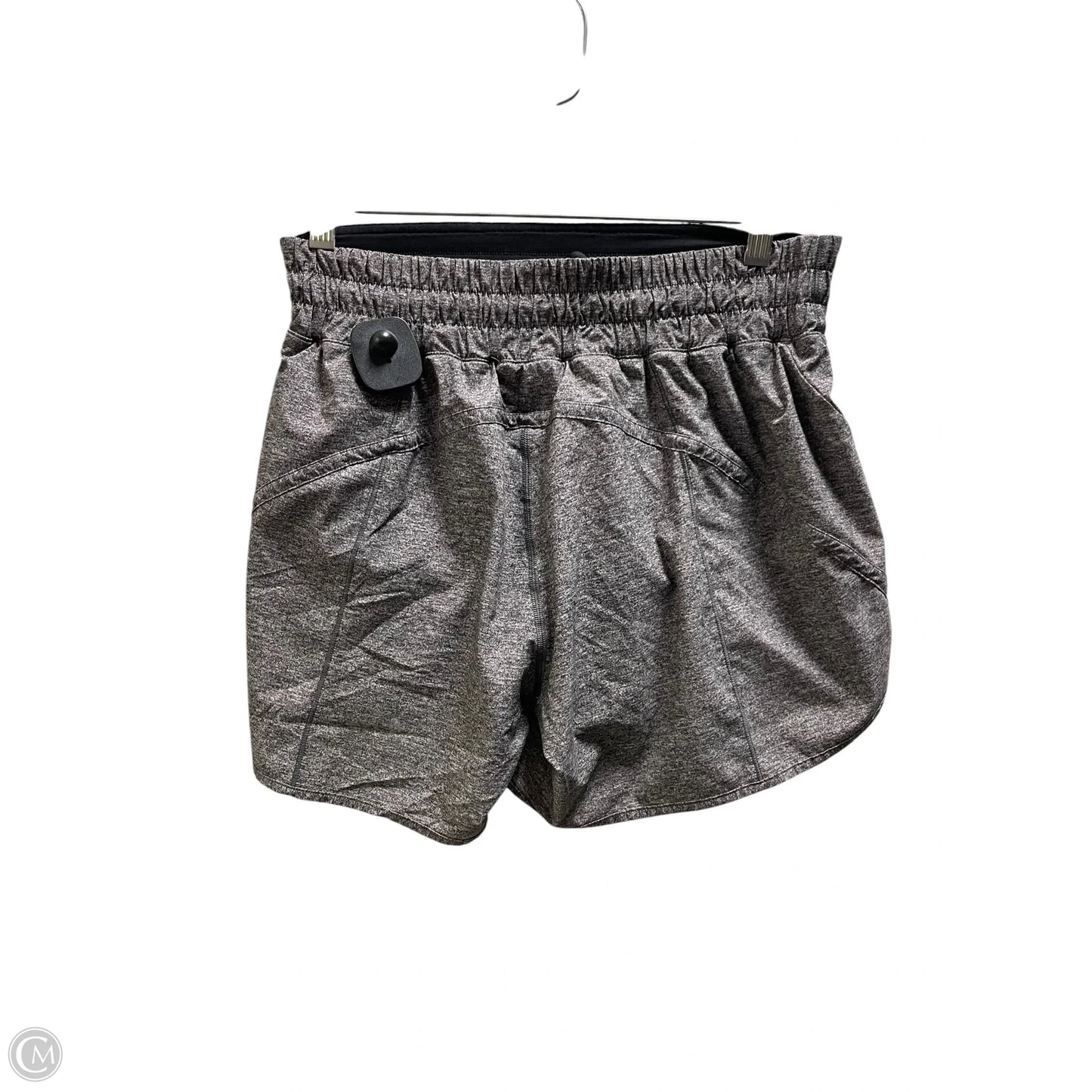 Athletic Shorts By Lululemon In Grey, Size: 8
