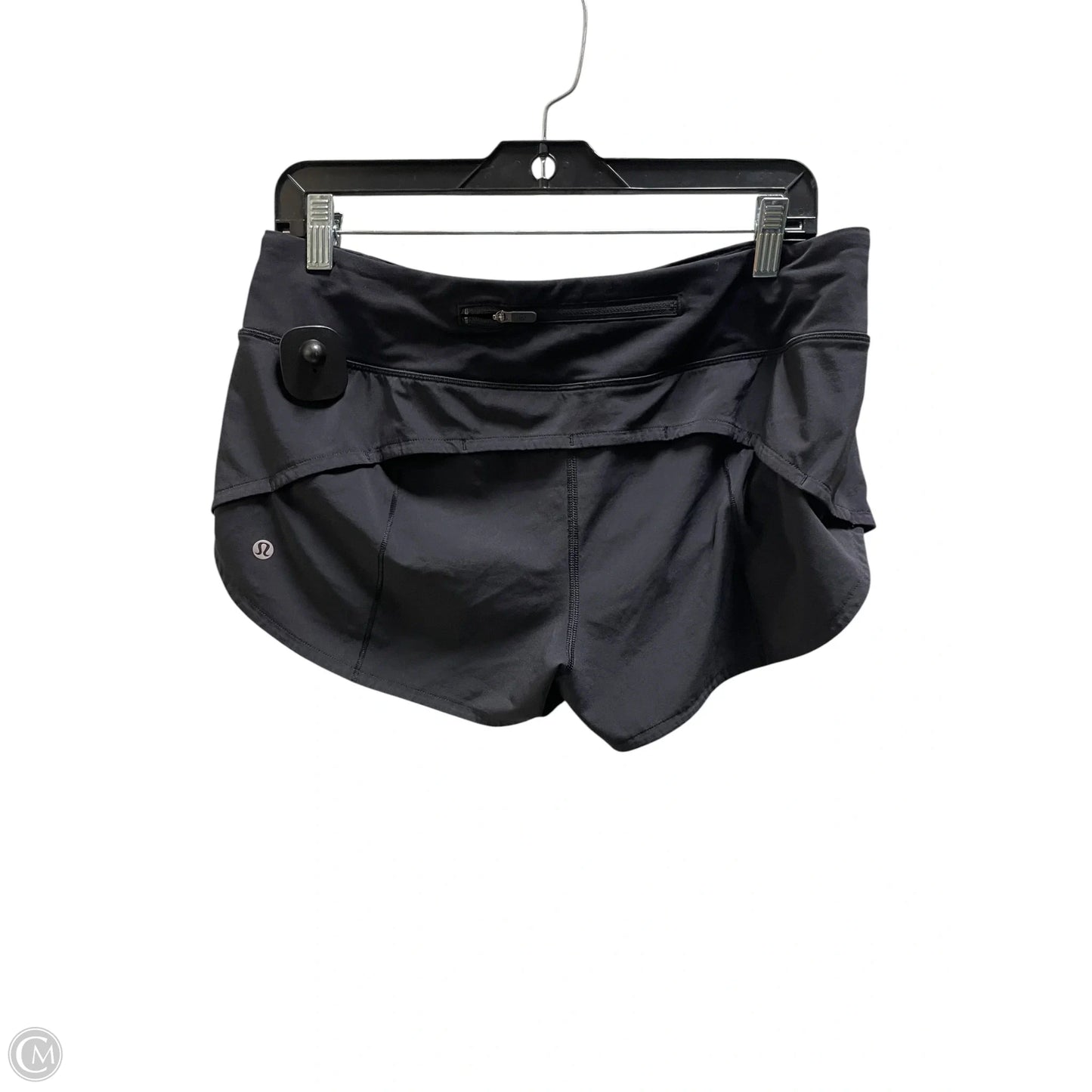 Athletic Shorts By Lululemon In Black, Size: 8
