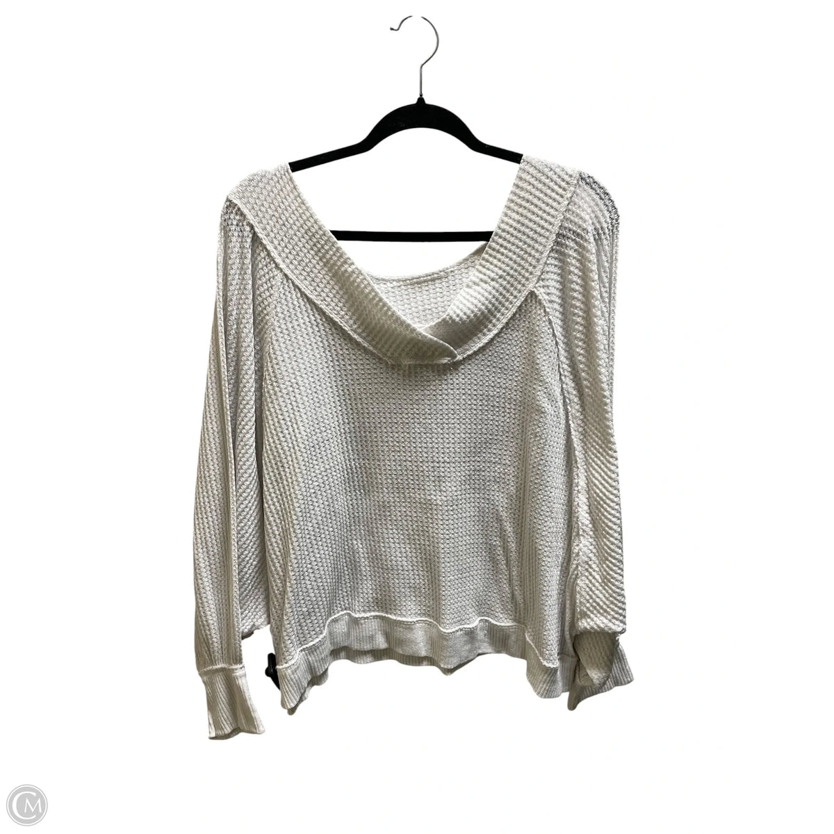 Top Long Sleeve By We The Free In White, Size: M