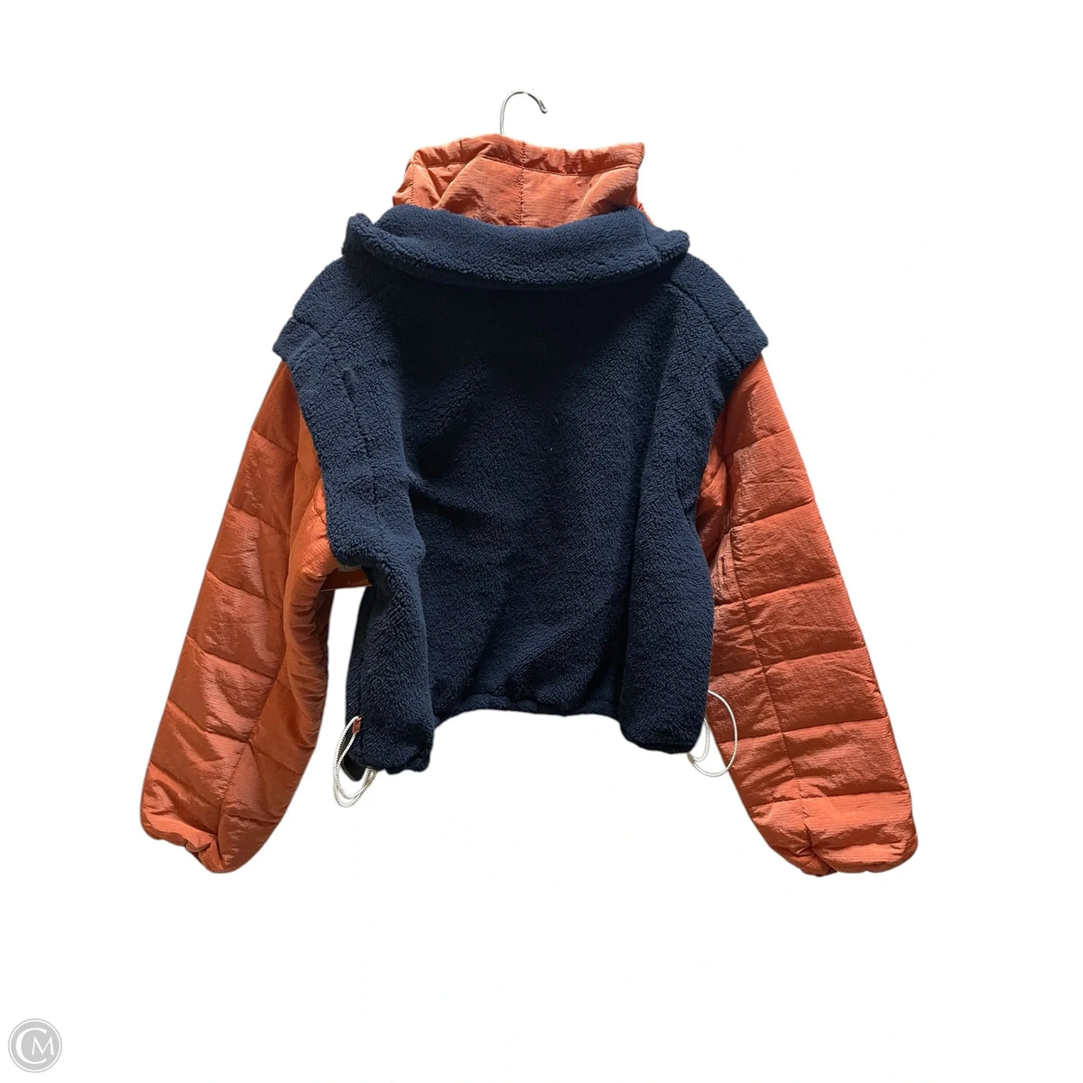 Sweatshirt Collar By Veveret In Navy, Size: S