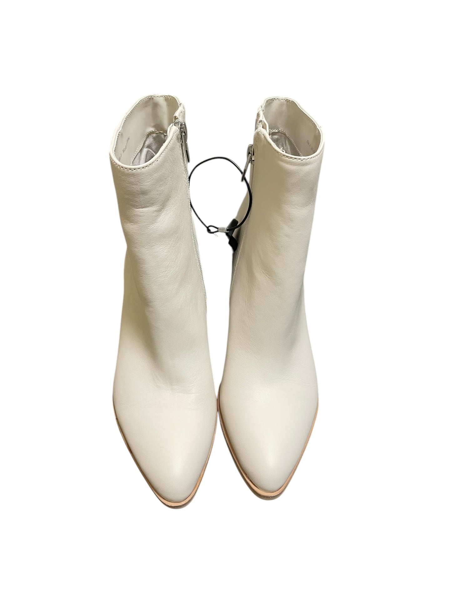 Boots Ankle Heels By Dolce Vita In Cream, Size: 8