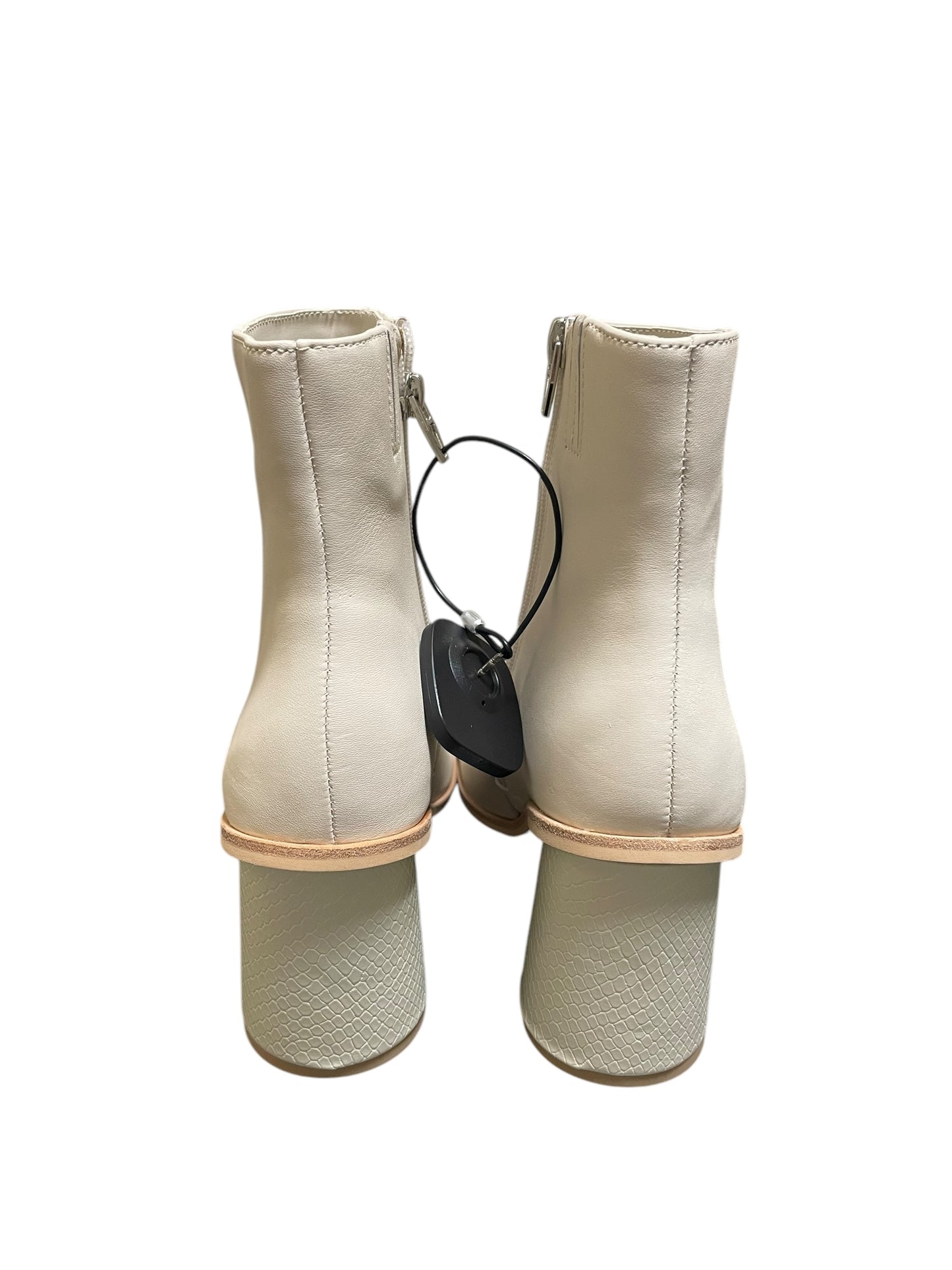 Boots Ankle Heels By Dolce Vita In Cream, Size: 8