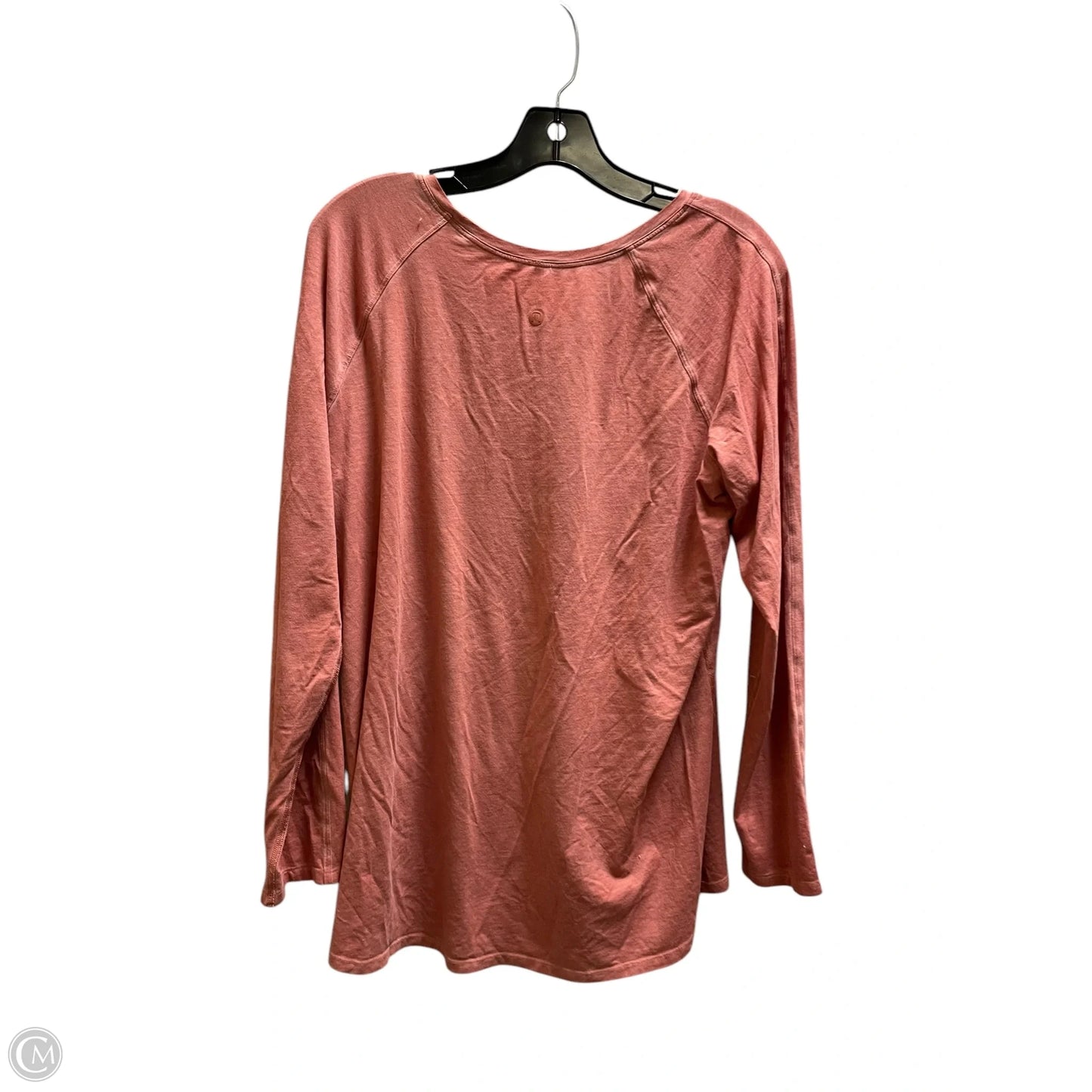 Top Long Sleeve By Lululemon In Pink, Size: S