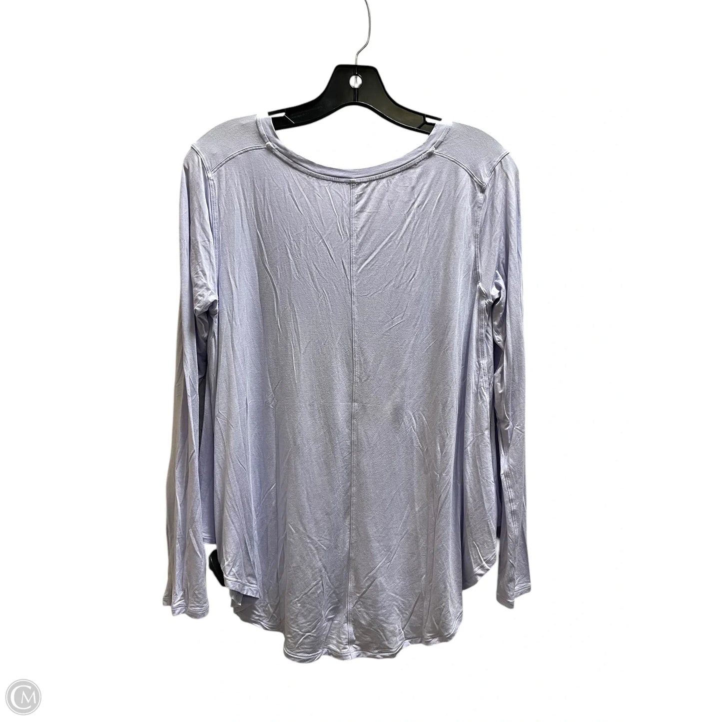 Top Long Sleeve By Lululemon In Purple, Size: 4