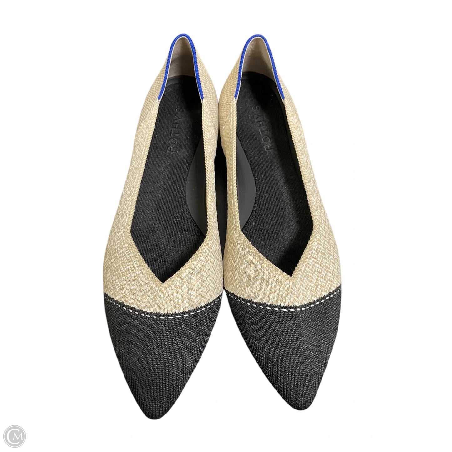 Shoes Flats By Rothys In Cream, Size: 8.5