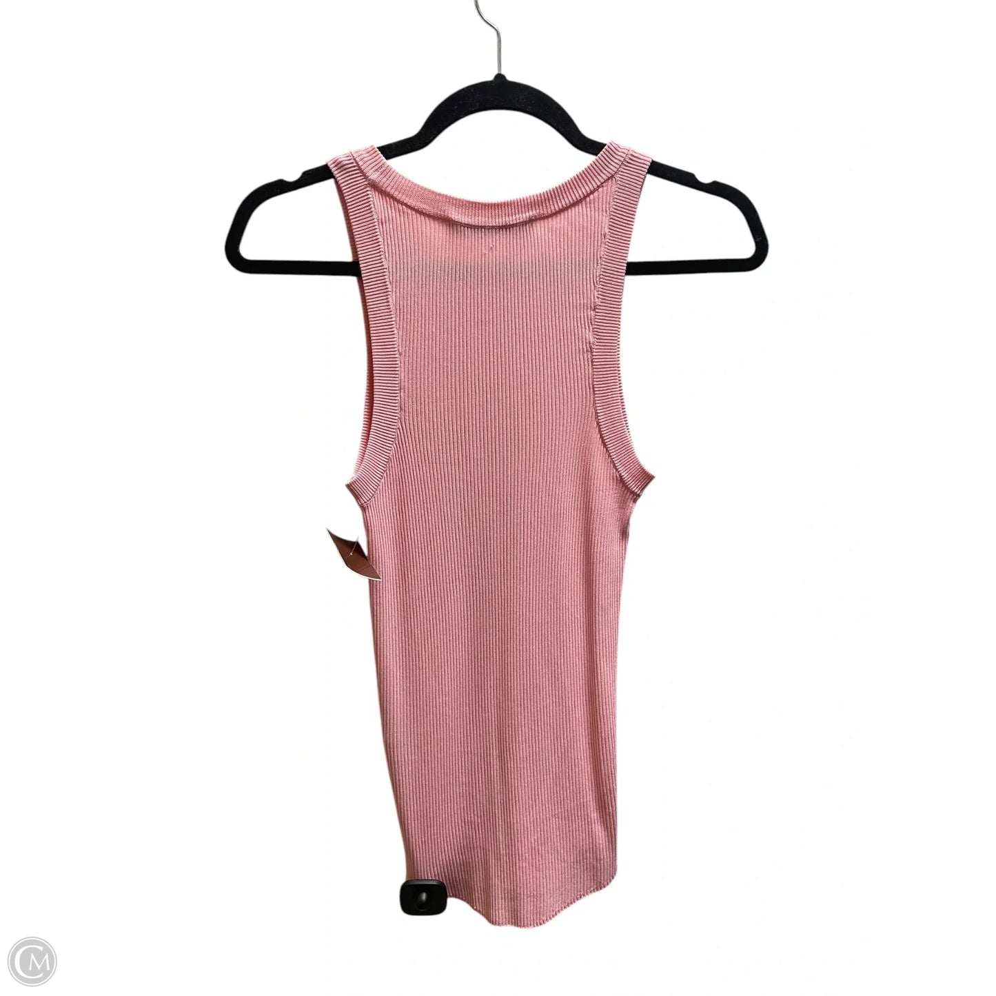 Top Sleeveless By Zara In Pink, Size: M