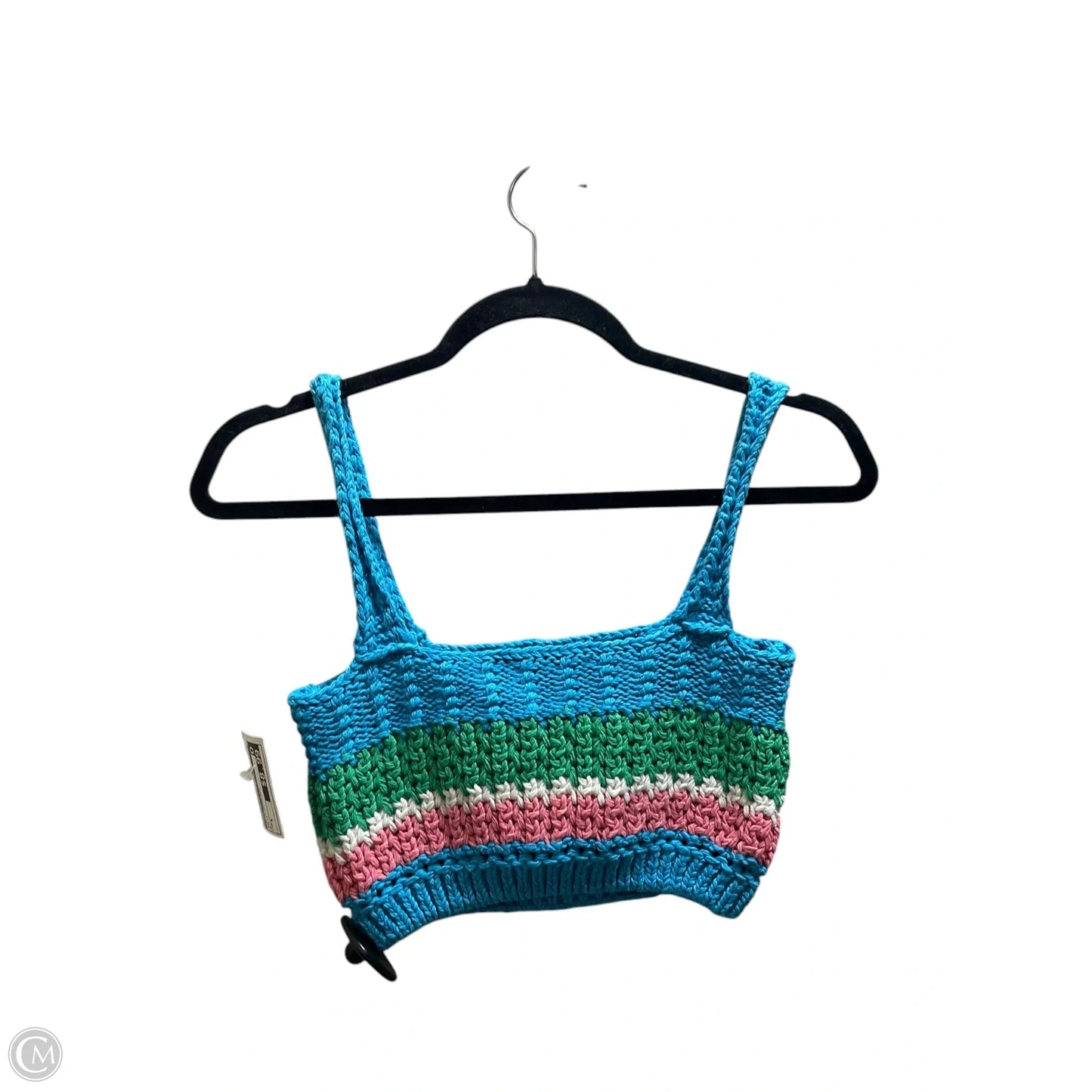 Top Sleeveless By Zara In Multi-colored, Size: S