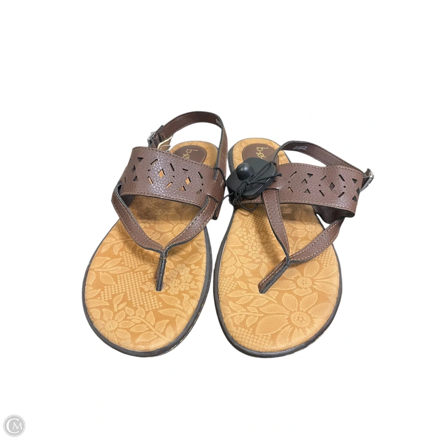 Sandals Flats By Boc In Brown, Size: 10